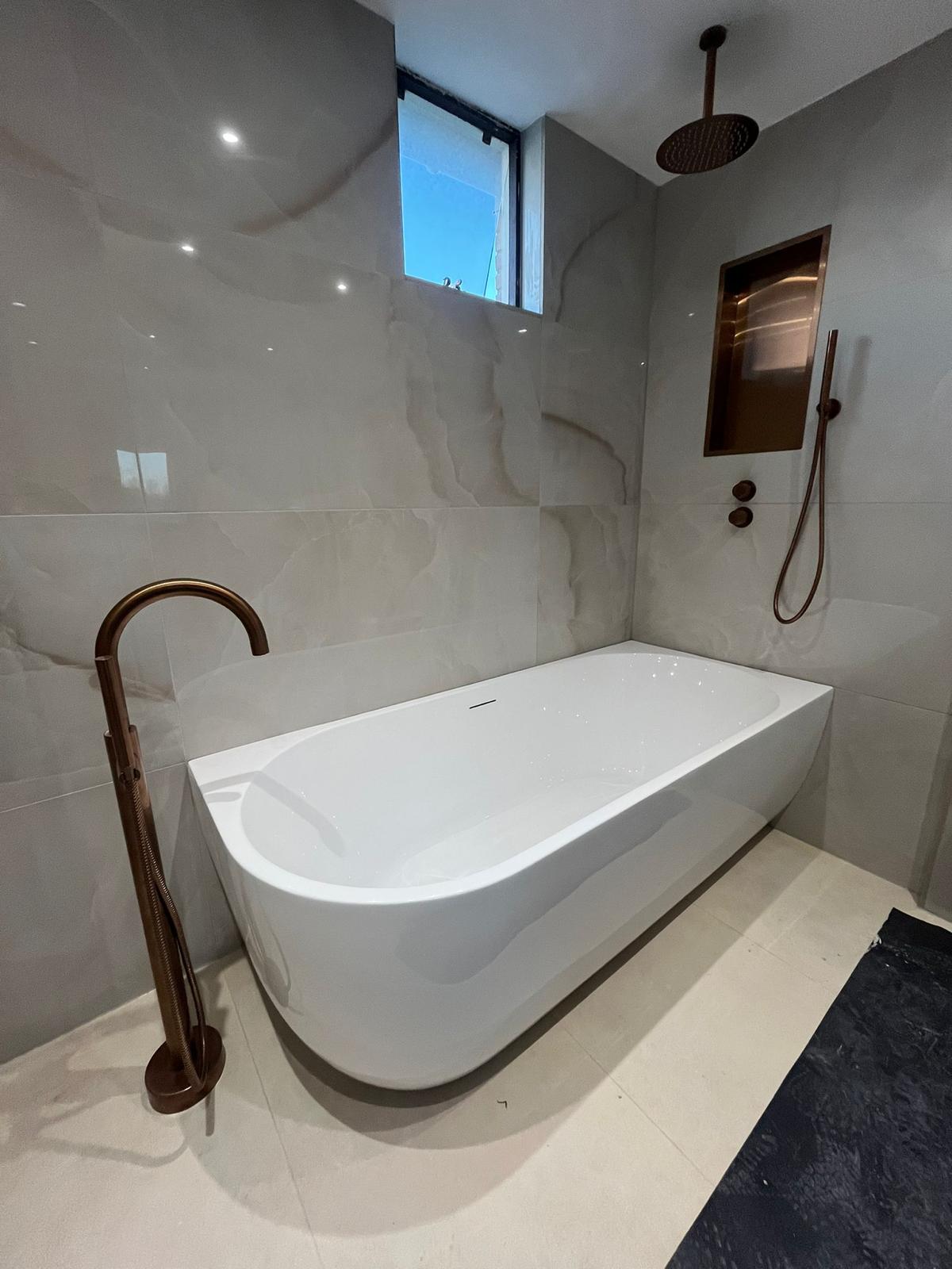 Badkamer renovatie — eindresultaat