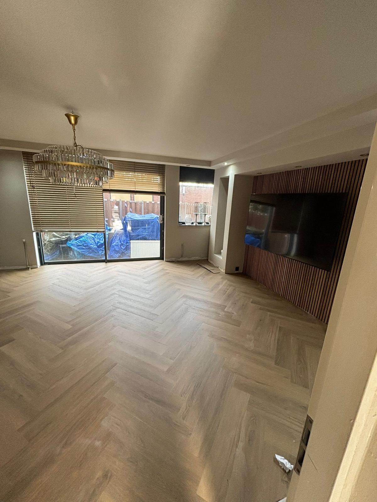 PVC vloer leggen — na